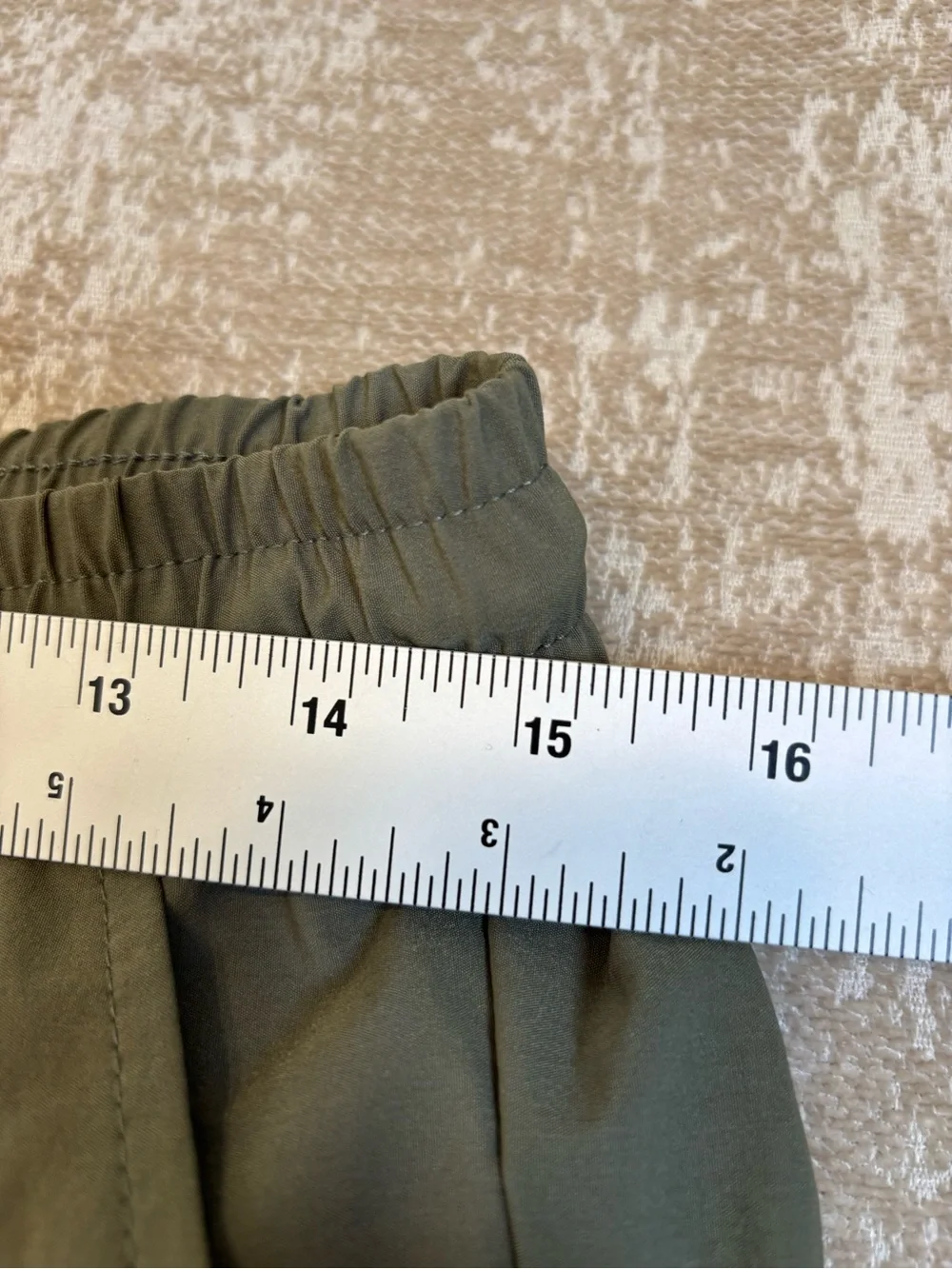 American Stitch Nylon Cargo Pants Olive Green Medium NWT Techwear Gorpcore